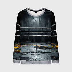 Свитшот мужской Черный ринг, цвет: 3D-меланж