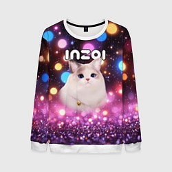 Мужской свитшот Inzoi кошечка и логотип