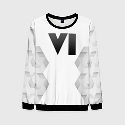 Мужской свитшот GTA 6 white poly