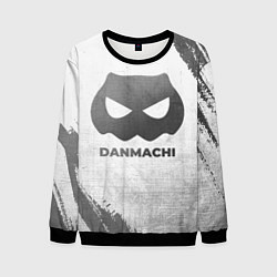 Свитшот мужской DanMachi - white gradient, цвет: 3D-черный