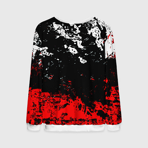 Мужской свитшот Nasa краски / 3D-Белый – фото 2