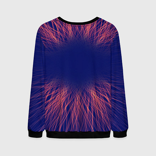 Мужской свитшот Bring Me the Horizon red energy / 3D-Черный – фото 2