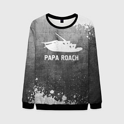 Мужской свитшот Papa Roach - grey gradient