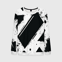 Мужской свитшот Color black white