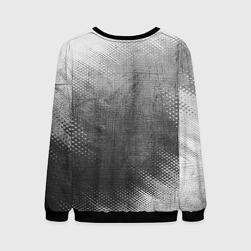 Мужской свитшот Genesis - grey gradient / 3D-Черный – фото 2