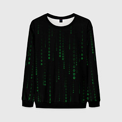 Мужской свитшот Color black green