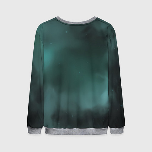 Мужской свитшот Чужой в космосе / 3D-Меланж – фото 2