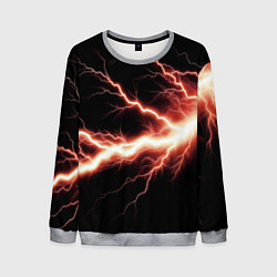 Свитшот мужской Lightning red, цвет: 3D-меланж