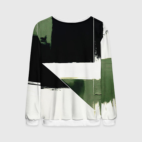 Мужской свитшот BMW логотип / 3D-Белый – фото 2