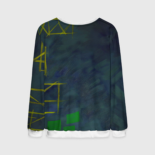 Мужской свитшот Джейн Доу из ззз / 3D-Белый – фото 2