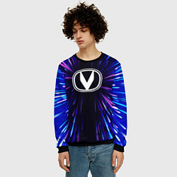 Свитшот мужской Changan neon energy, цвет: 3D-черный — фото 2