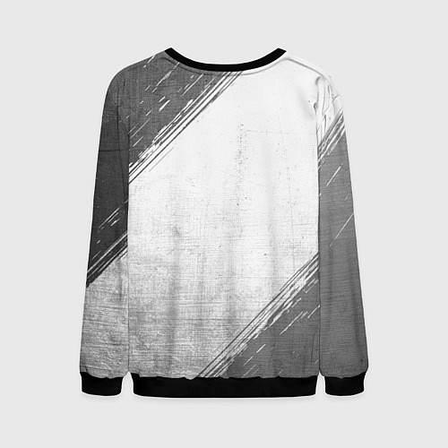 Мужской свитшот PSG - white gradient / 3D-Черный – фото 2