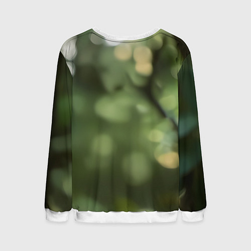 Мужской свитшот Reptile green Mortal kombat / 3D-Белый – фото 2