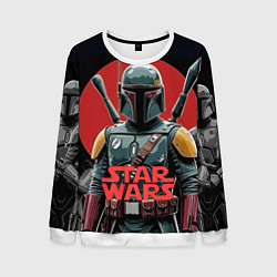 Мужской свитшот Boba Fett звездные войны
