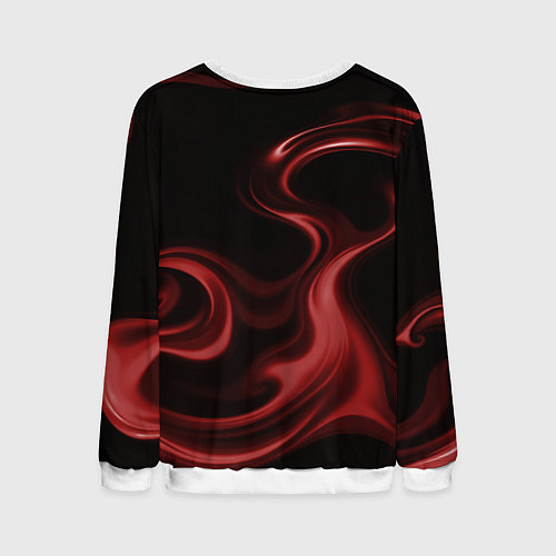 Мужской свитшот Color red / 3D-Белый – фото 2