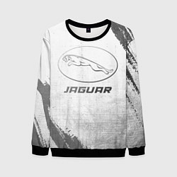 Свитшот мужской Jaguar - white gradient, цвет: 3D-черный