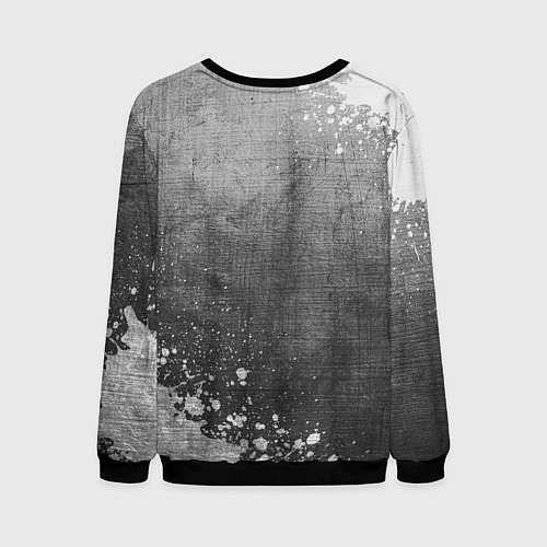 Мужской свитшот OneRepublic - grey gradient вертикально / 3D-Черный – фото 2