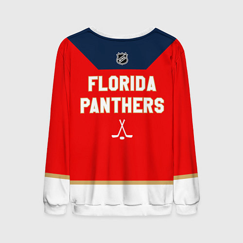 Мужской свитшот Florida Panthers - NHL team / 3D-Белый – фото 2