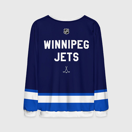 Мужской свитшот Winnipeg Jets - NHL team / 3D-Белый – фото 2