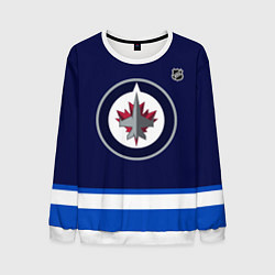 Свитшот мужской Winnipeg Jets - NHL team, цвет: 3D-белый