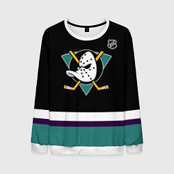 Свитшот мужской Теему Селянне - Анахайм Дакс, цвет: 3D-белый