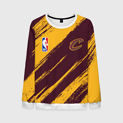 Свитшот мужской Кливленд Кавальерс - команда НБА, цвет: 3D-белый