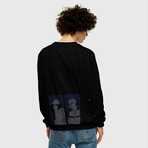 Мужской свитшот Lazarus / 3D-Черный – фото 4