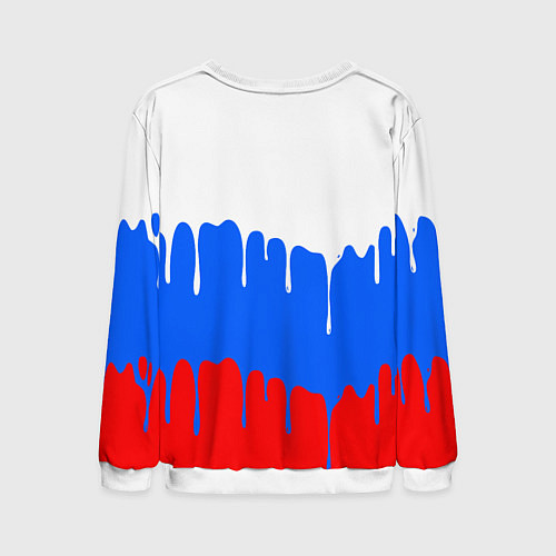 Мужской свитшот Патриот - флаг / 3D-Белый – фото 2