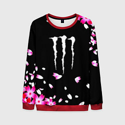 Свитшот мужской Monster energy sakura, цвет: 3D-красный