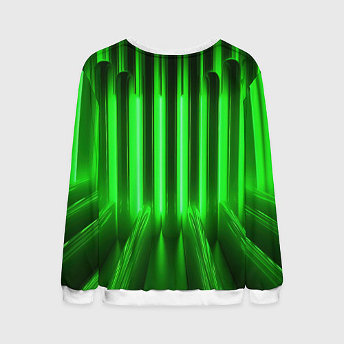 Мужской свитшот Билли Айлиш космический костюм / 3D-Белый – фото 2