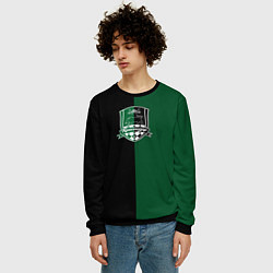 Свитшот мужской Кривцов - ФК Краснодар, цвет: 3D-черный — фото 2