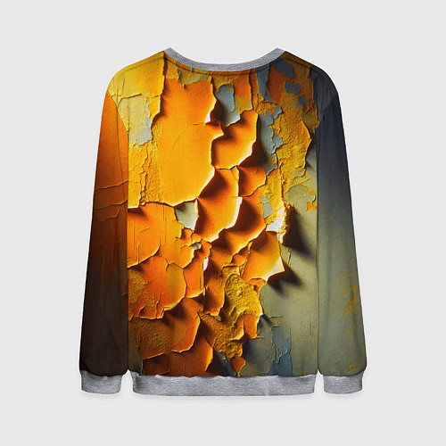 Мужской свитшот Peeling plaster - Milano / 3D-Меланж – фото 2