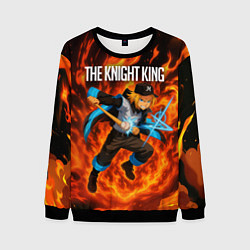 Свитшот мужской Пламенная бригада пожарных - Артур Бойл, цвет: 3D-черный