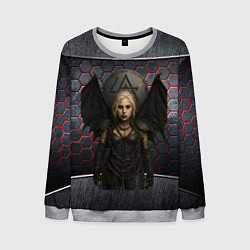 Мужской свитшот Леди Гага в стиле вампирши