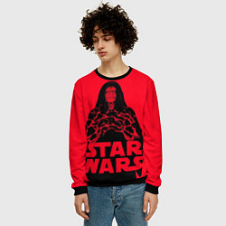 Свитшот мужской Star wars - Darth Sidious, цвет: 3D-черный — фото 2