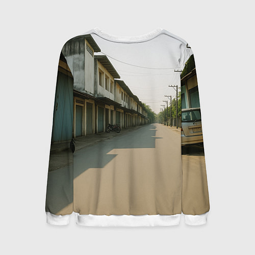 Мужской свитшот Бонека Амбалабу мем / 3D-Белый – фото 2