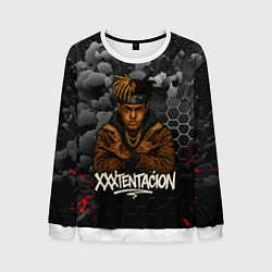 Мужской свитшот XXXTentacion со скрещенными руками