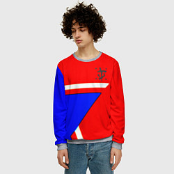 Свитшот мужской Doom star geometry, цвет: 3D-меланж — фото 2