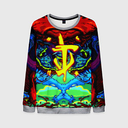 Свитшот мужской Doom hyper monster, цвет: 3D-меланж