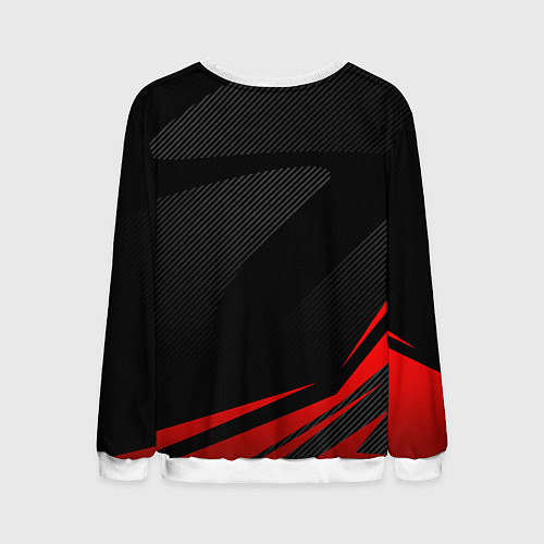 Мужской свитшот Umbrella - спорт / 3D-Белый – фото 2