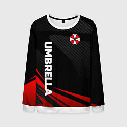 Свитшот мужской Umbrella - спорт, цвет: 3D-белый
