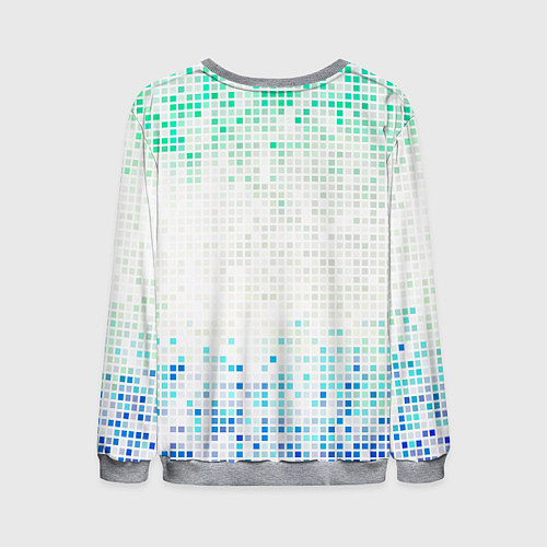 Мужской свитшот Саня как танк - прет на пролом / 3D-Меланж – фото 2