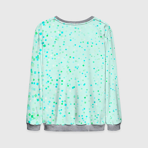 Мужской свитшот Эрик Картман довольный / 3D-Меланж – фото 2