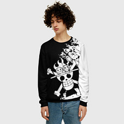 Свитшот мужской Символ Эйса, цвет: 3D-черный — фото 2