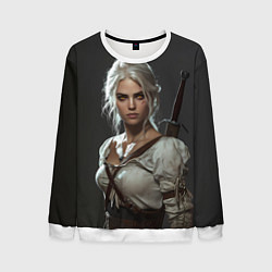 Мужской свитшот Цири строгий взгляд