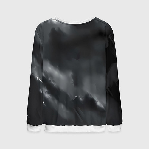 Мужской свитшот Цири из Ведьмака / 3D-Белый – фото 2