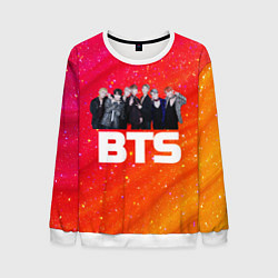 Мужской свитшот BTS блестящий фон
