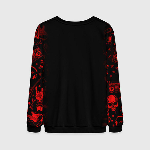 Мужской свитшот Five Finger Death Punc / 3D-Черный – фото 2