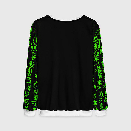 Мужской свитшот Аниме Человек бензопила / 3D-Белый – фото 2