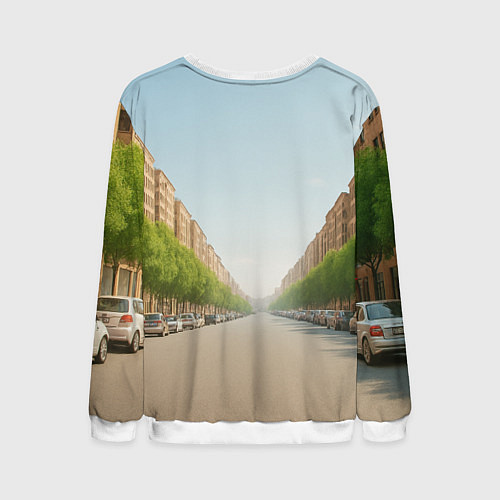 Мужской свитшот Фриго Камело мем / 3D-Белый – фото 2